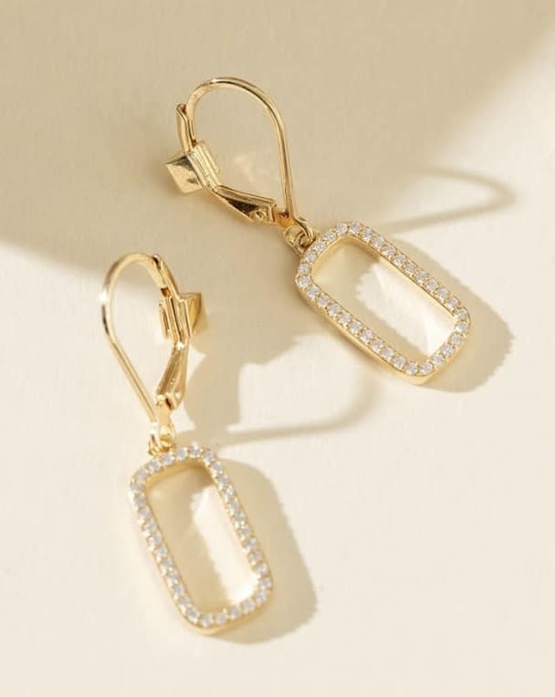Gold Plated and CZ