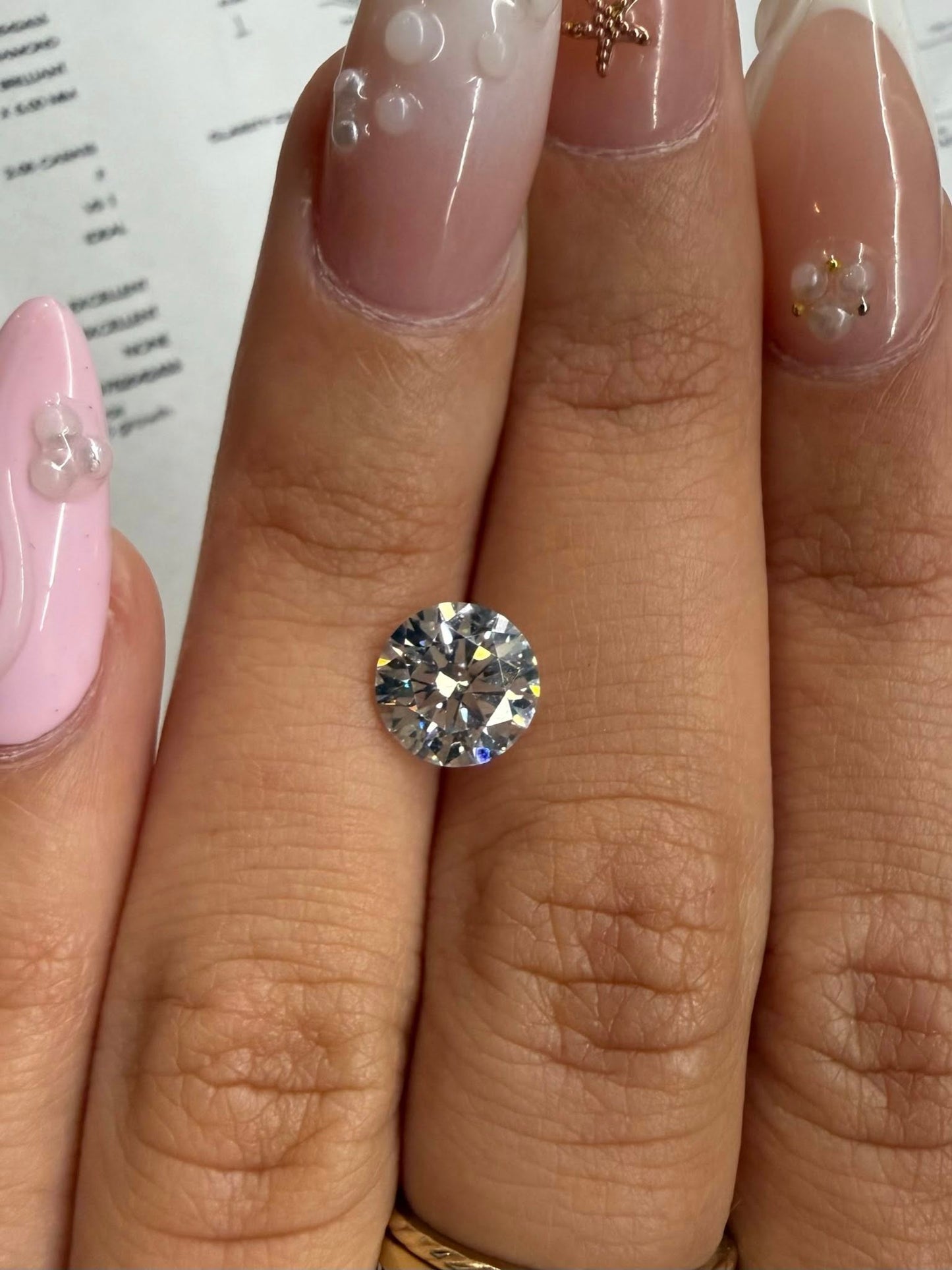 2.05ct Round Lab Grown Diamond