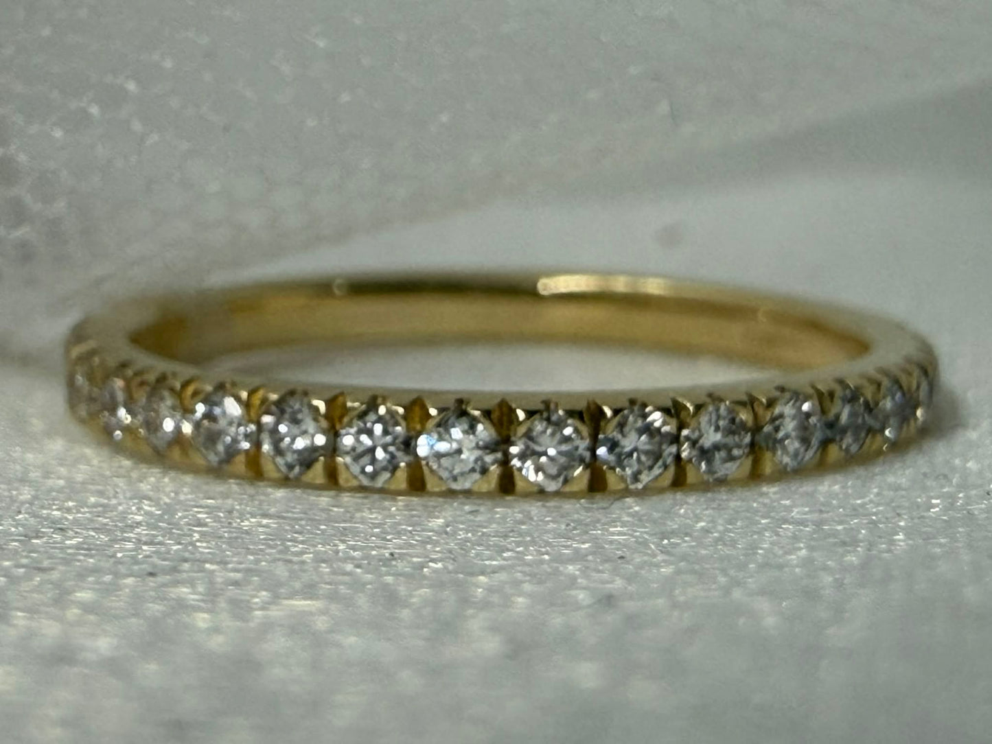 14KY .29ct Lab Grown Diamond Band