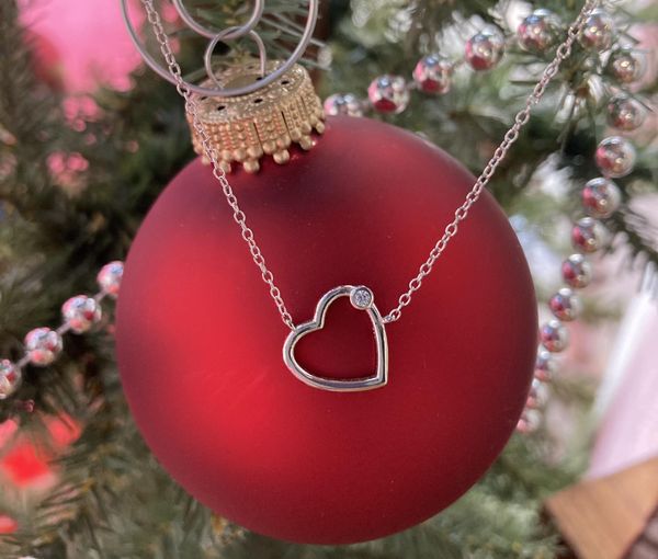 Sterling Silver Heart Necklace