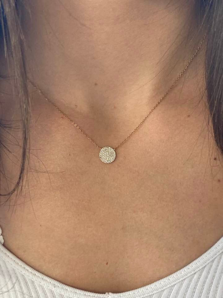 Gold plated CZ Necklace