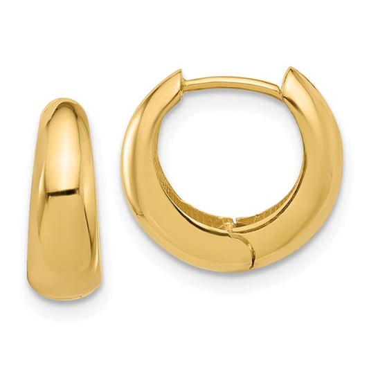 10KY Small Hoop earrings