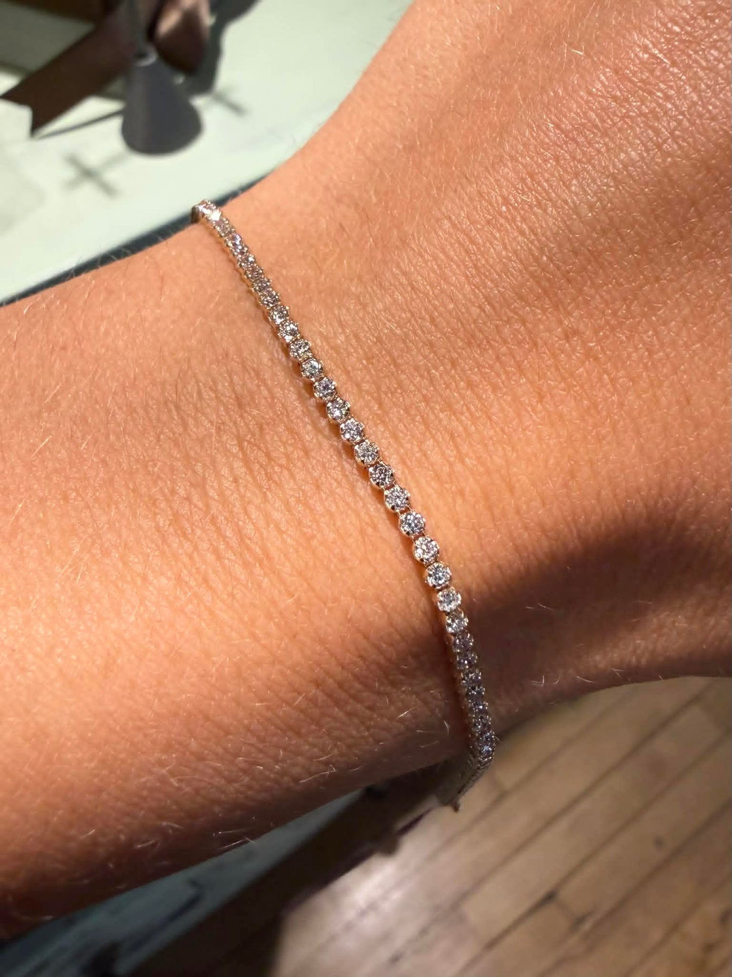 14KY 1.85ctw Lab grown diamond Necklace