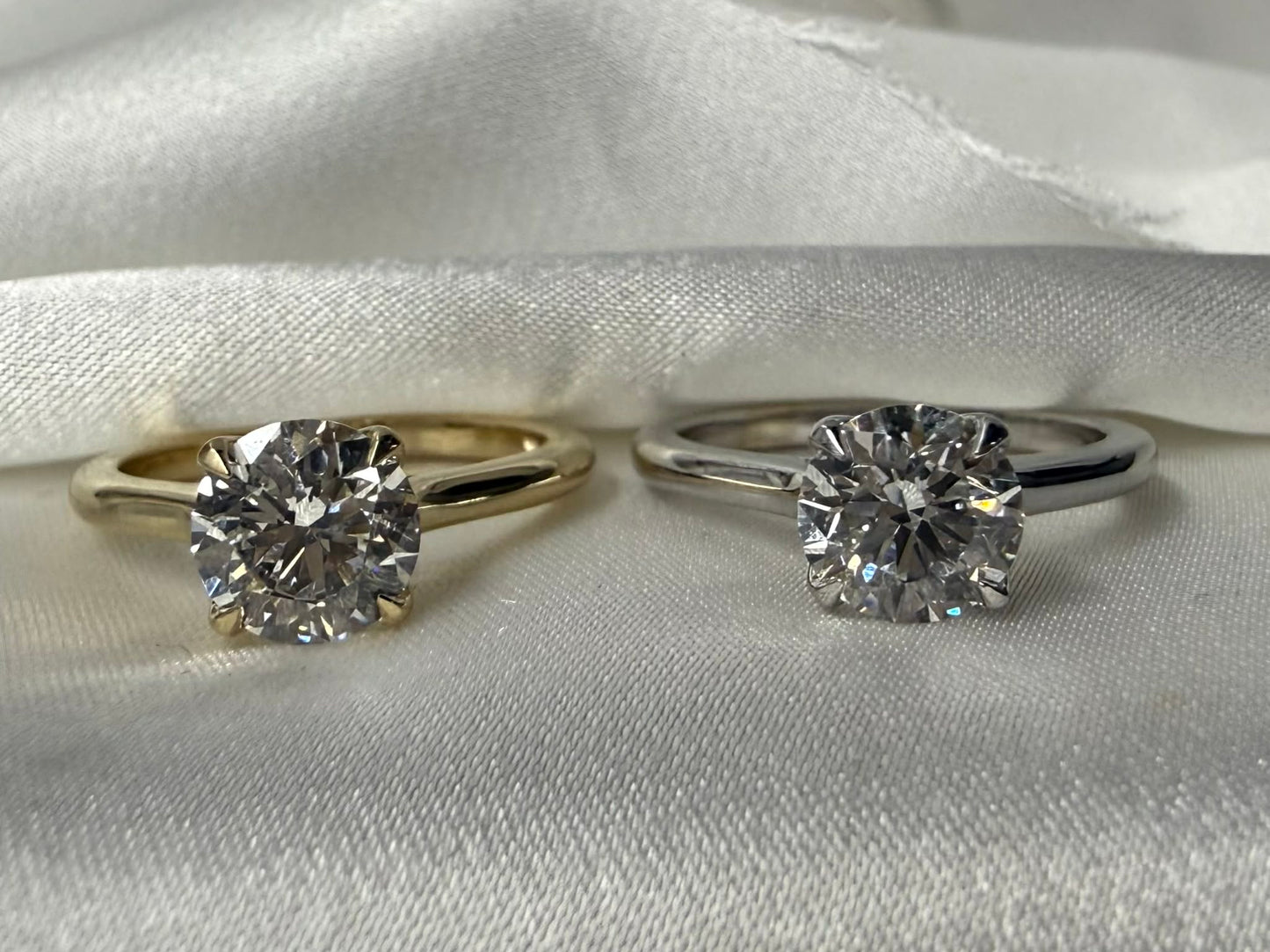 1.20ct Lab Grown Diamond Engagement Rings