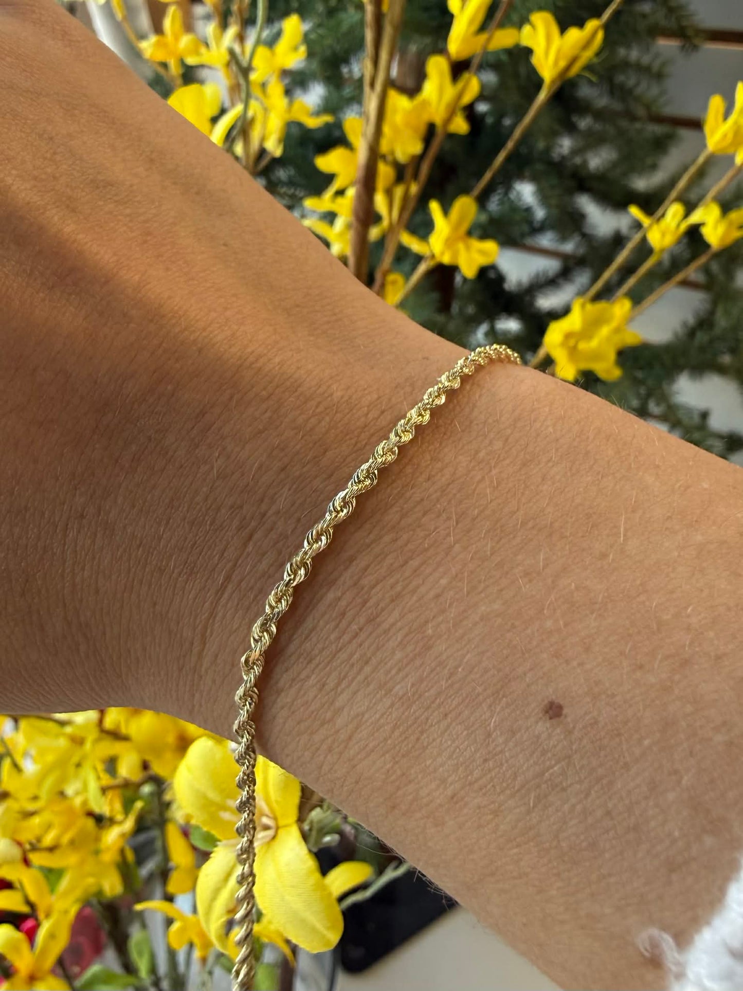 10KY 7in 2.5mm Rope Bracelet