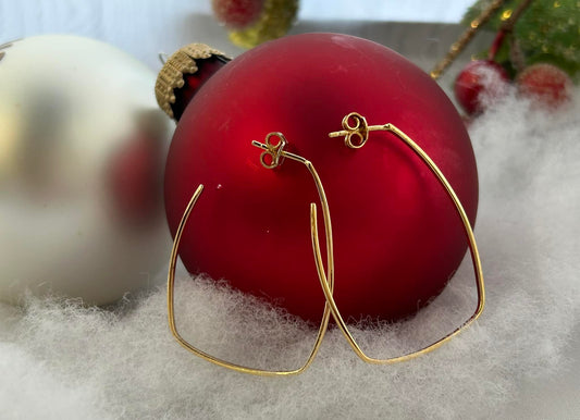 14k Gold Plated Earrings