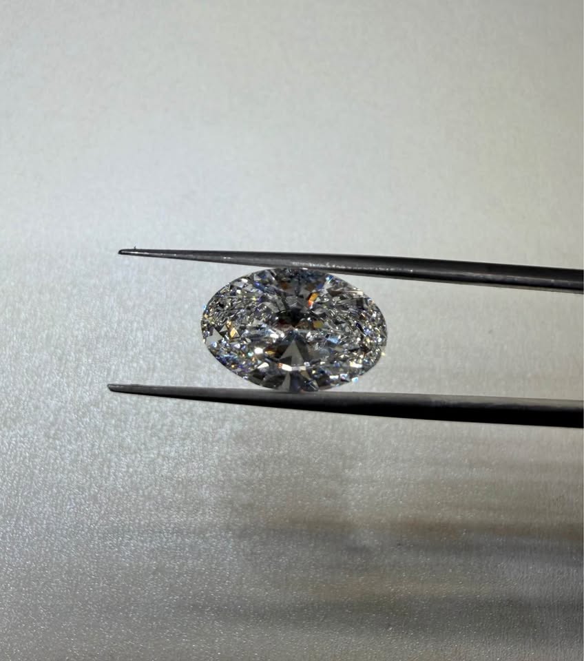 4.59ct Oval Cut Lab Grown Diamond