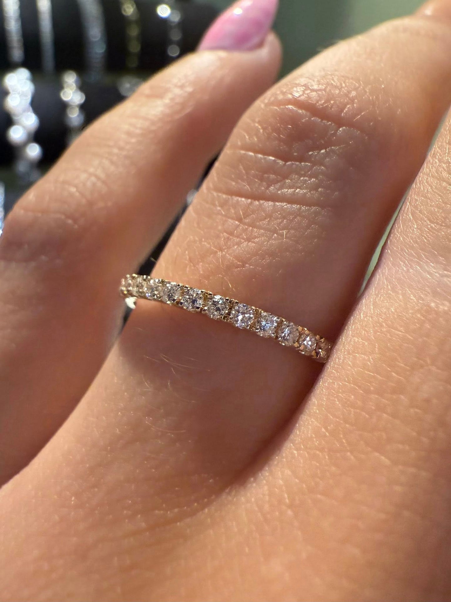 14KY .26ctw Lab Grown Diamond Band