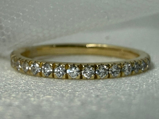 14KY .29ct Lab Grown Diamond Band
