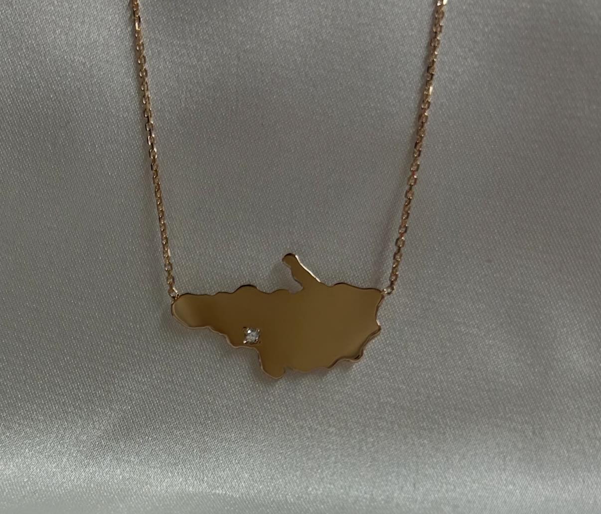 Custom Bois Blanc Island necklaces