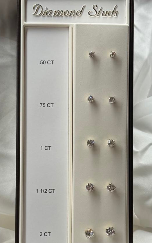 14KY Diamond Studs
