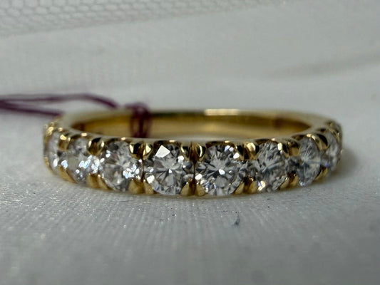 14KY 1ctw Lab Grown Diamond Band
