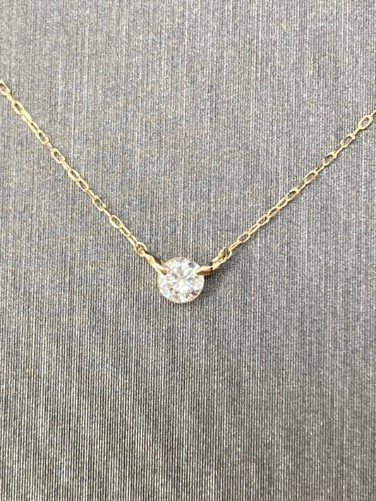 14KY .10ct Diamond Necklace
