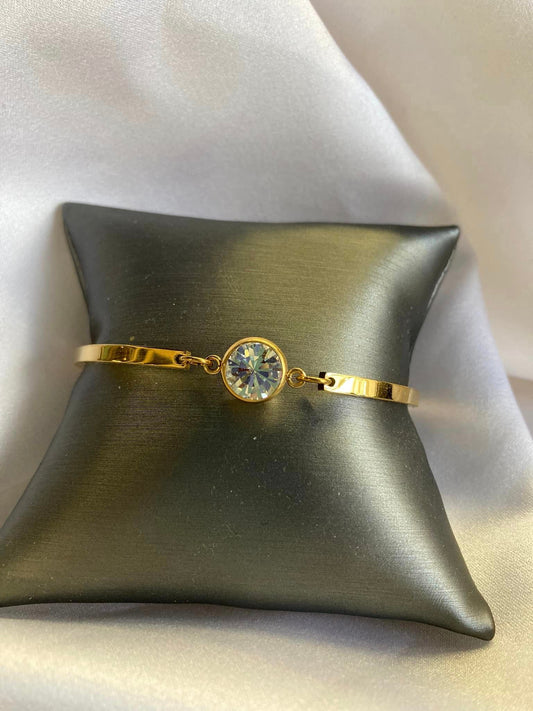 Yellow Gold Plated adjustable Bracelet